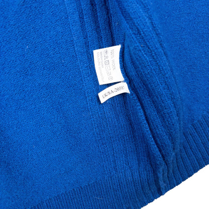 Vintage 2000s YSL Yves Saint Laurent Zip Up Wool Jumper Size S