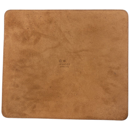 Vintage 2000s Gucci Monogram Leather Mouse Pad