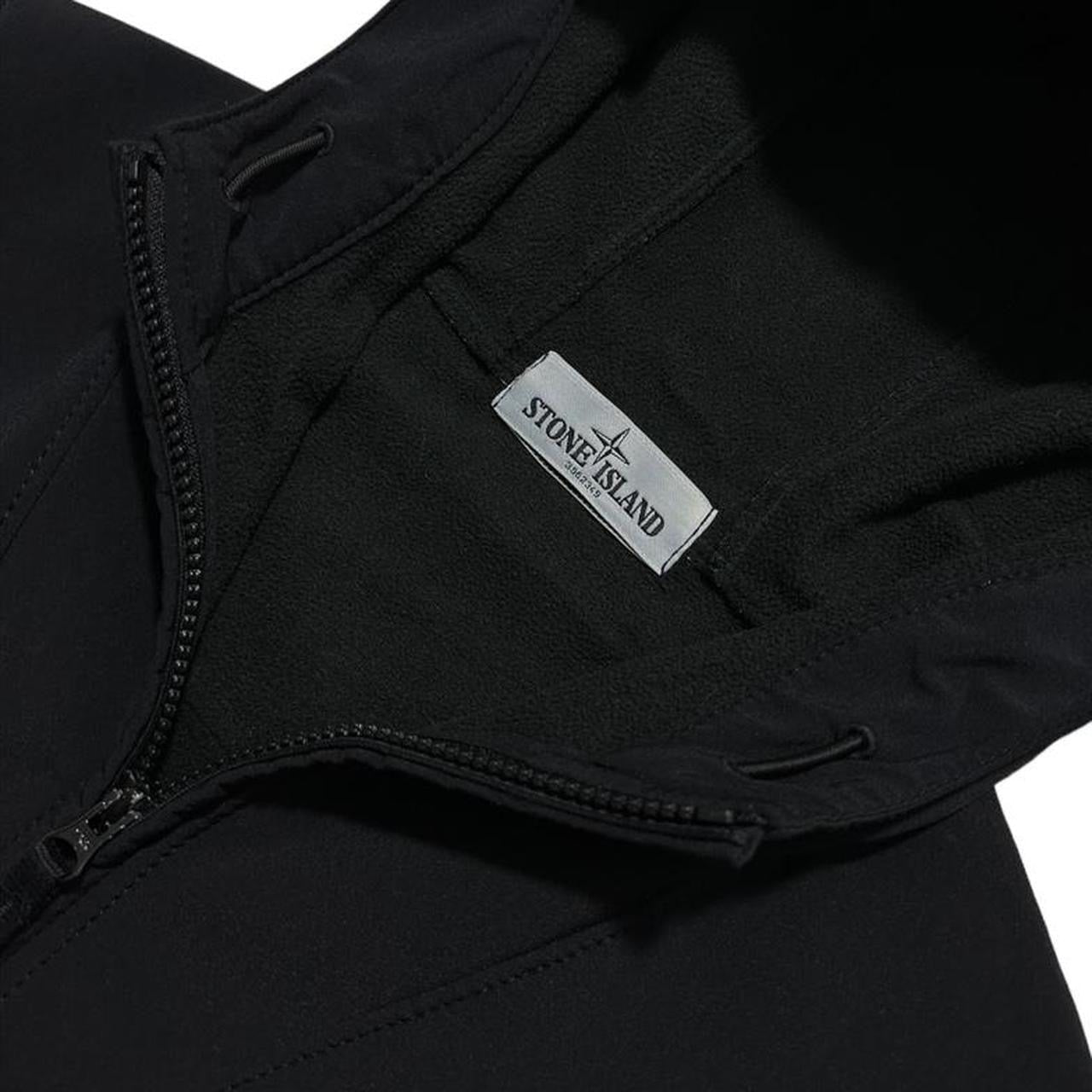 Stone Island Black Soft Shell Jacket