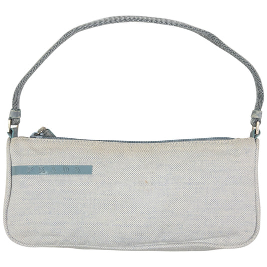 Vintage 1999 Prada Sport Mini Baguette Shoulder Bag