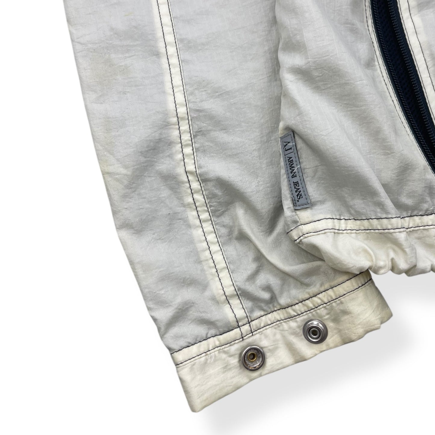 2000's Armani Jeans Ventilated Jacket (S) | Default Title, Black