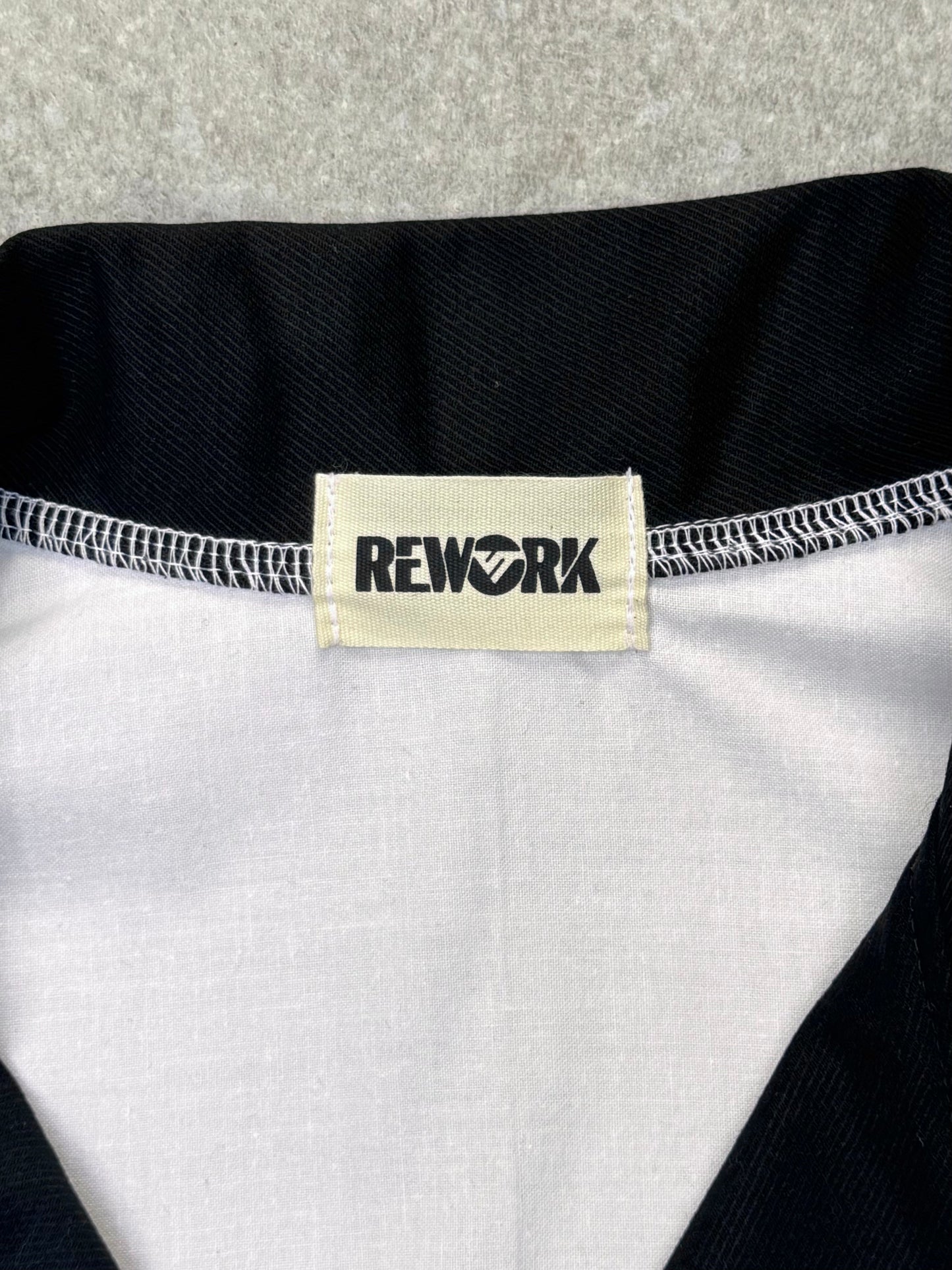 VT Rework: Guinness Tie Panelled Short Sleeves Shirt