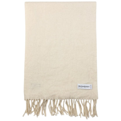 Vintage YSL Yves Saint Laurent Wool Tassel Scarf