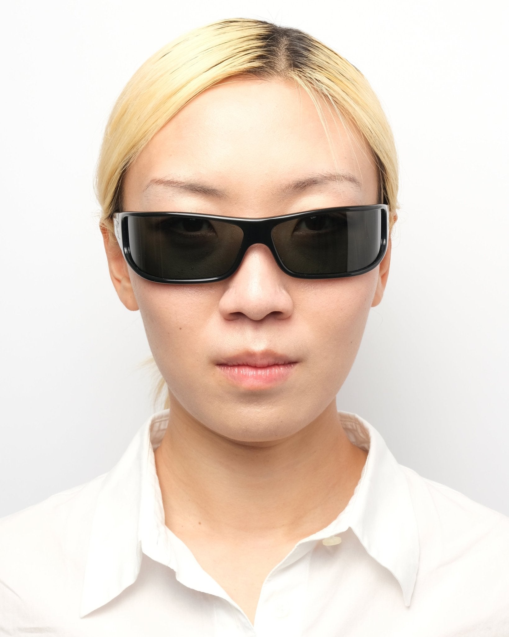 1990s Calvin Klein Shield - Sunglasses - image - 4
