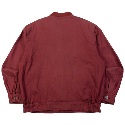 Vintage 80s YSL Yves Saint Laurent Bomber Jacket Size XS | XS, Red