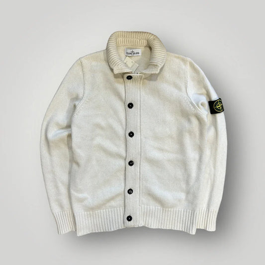 Stone Island AW/06 Zip Up Knitted Cardigan L