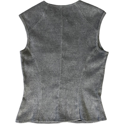 Firetrap 2000 Sleeveless Zip Front Top Size 6/8 | 6/8, Grey