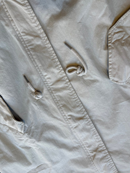 Frizmworks Oscar Cropped Fishtail Parka L | O/S, Beige