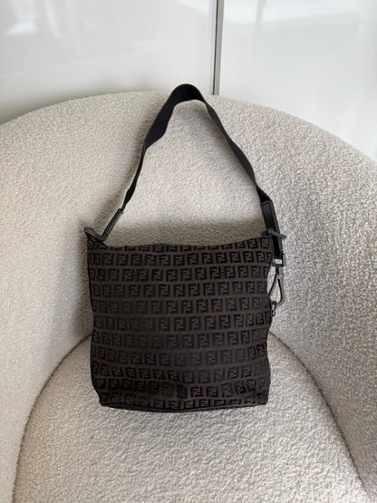 Vintage 90s Fendi Zucca Satchel Shoulder Bag | O/S, Multicoloured