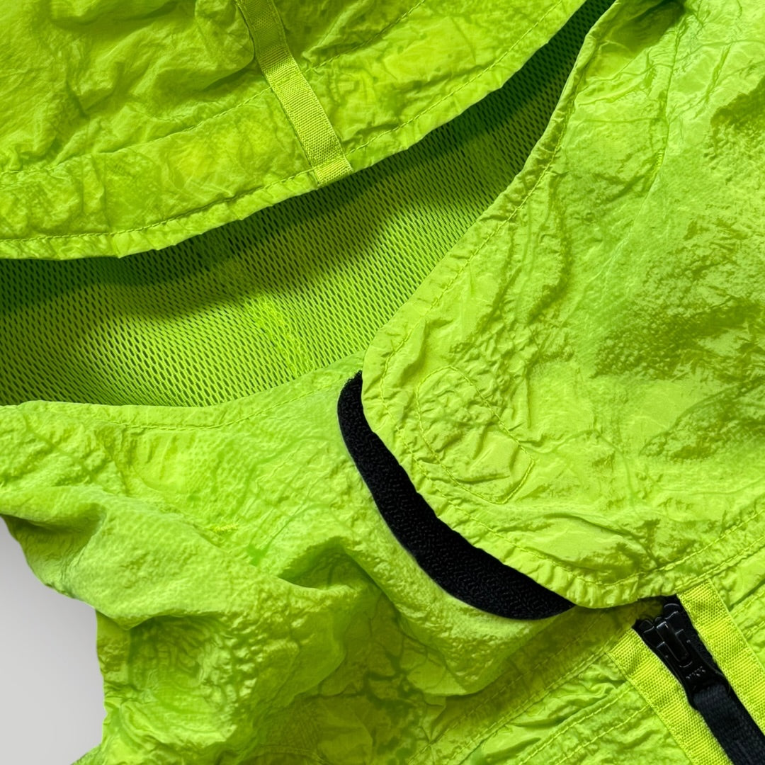SS/2023 Stone Island Shadow Project Nylon Metal in ECONYL® Regenerated Nylon With Waffle Print Effect Hooded Jacket M BNWT 25" P2P | Medium, Multicoloured