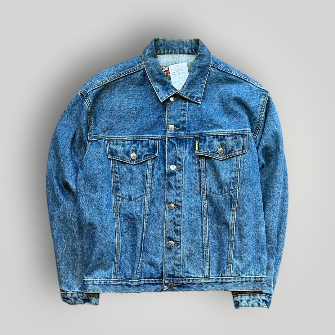 Armani Jeans True Blue Gold Label Denim Jacket L | Default Title, Blue