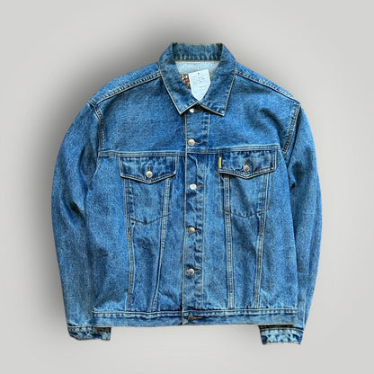 Armani Jeans True Blue Gold Label Denim Jacket L | Default Title, Blue
