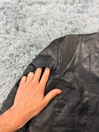 Just Cavalli 00’s Women’s Leather Rocker Biker Jacket - IT40 | O/S, Black