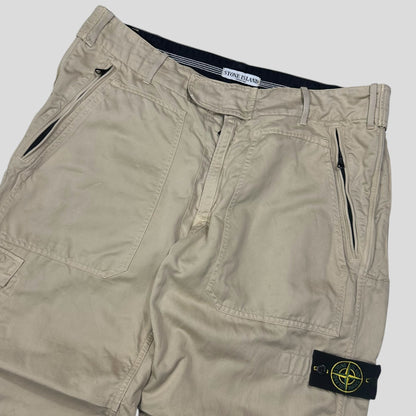 Stone Island 2006 Baggy Parachute Cargo Trousers - IT54 | Default Title, Beige