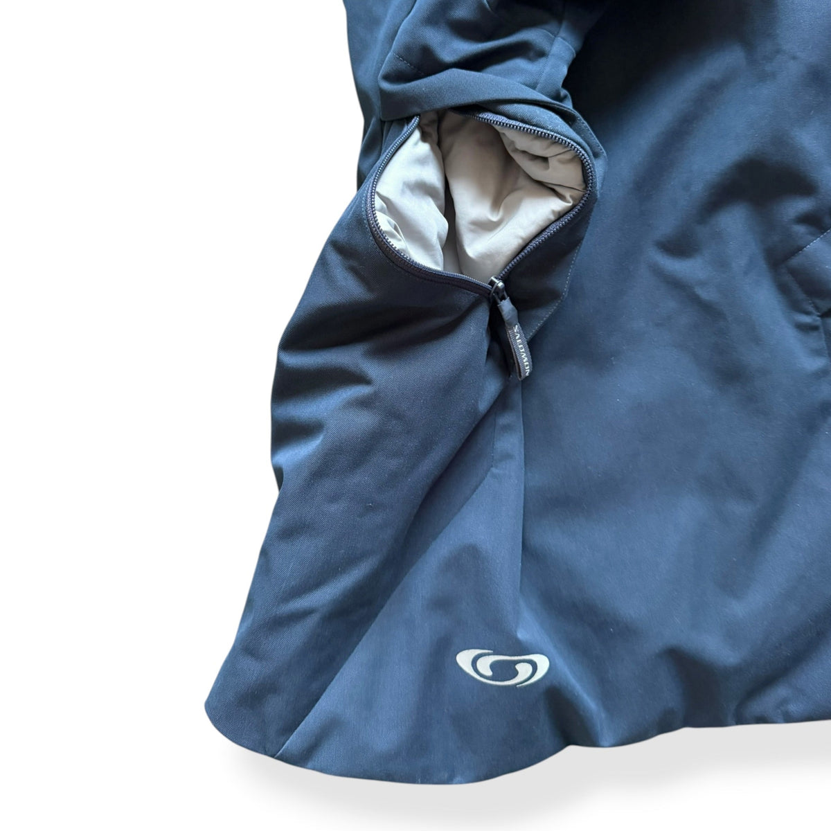2000's Salomon Asymmetric Zip Advanced Skin Jacket (S) | Small, Blue