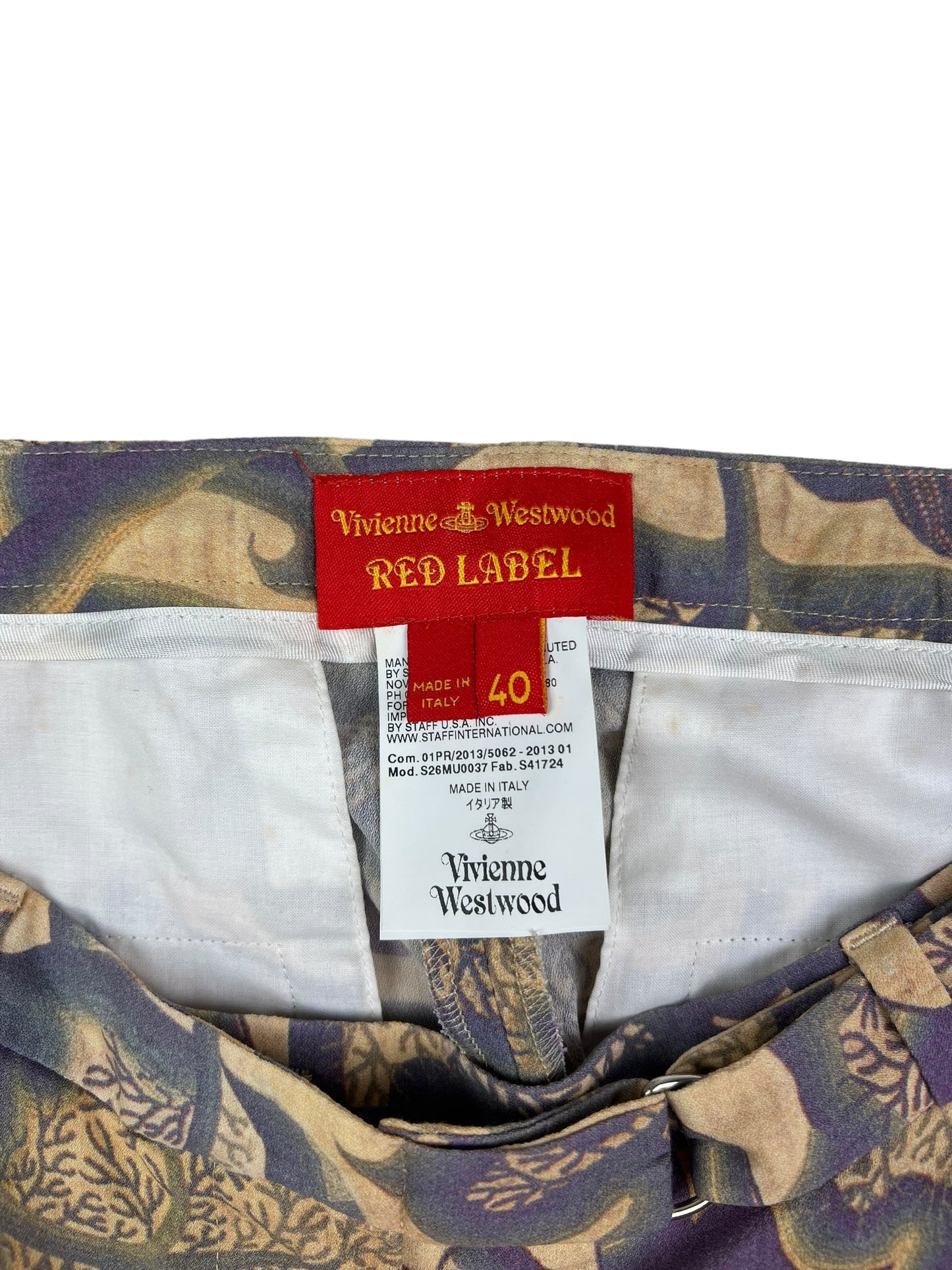 Vivienne Westwood S/S 2013 Red Label shorts