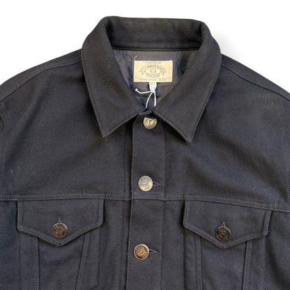 1990's Armani Jeans Trucker Jacket (M) | Medium, Navy