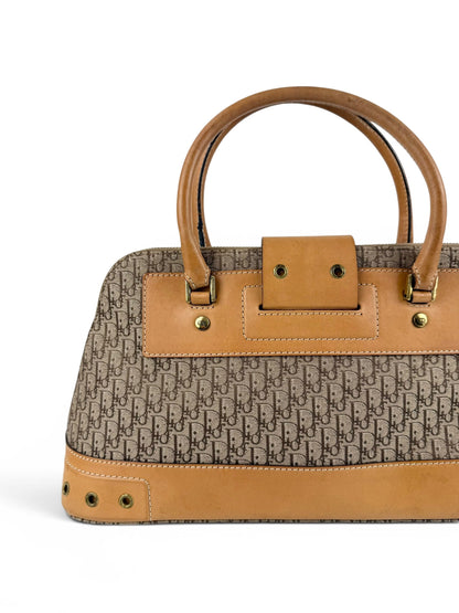 Vintage 2002 Christian Dior Diorissimo Street Chic Handbag | O/S, Brown