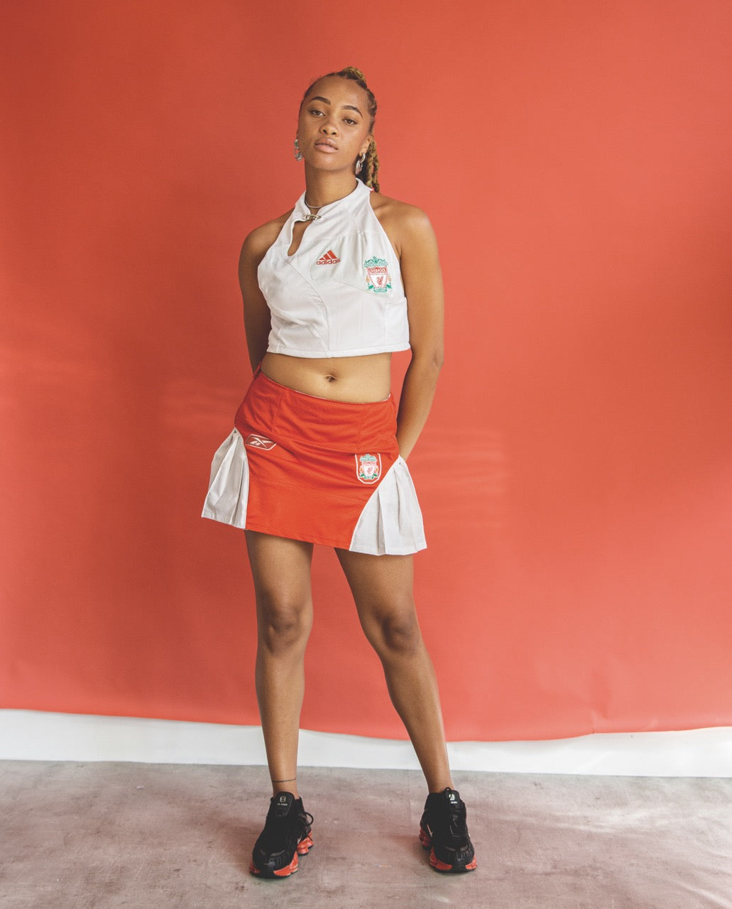 VT Rework: Liverpool FC 'Gerrard 8' Belted Halter Two Piece SC: 6347