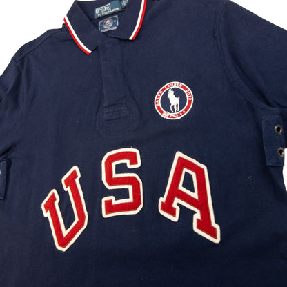 Vintage Polo Ralph Lauren USA 2012 Olympics Polo Shirt Size M