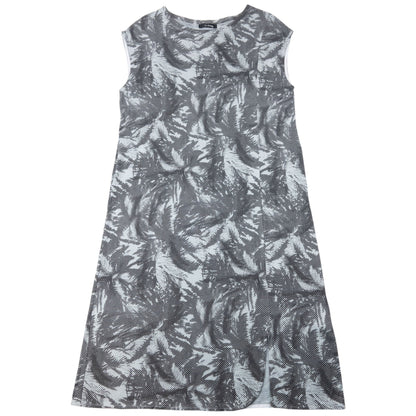 Vintage 90s Yohji Yamamoto Pattern Dress Womens Size L | Large, Blue