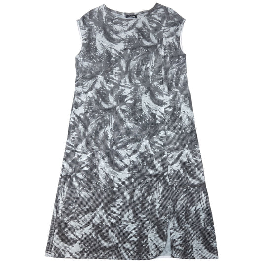 Vintage 90s Yohji Yamamoto Pattern Dress Womens Size L | Large, Black