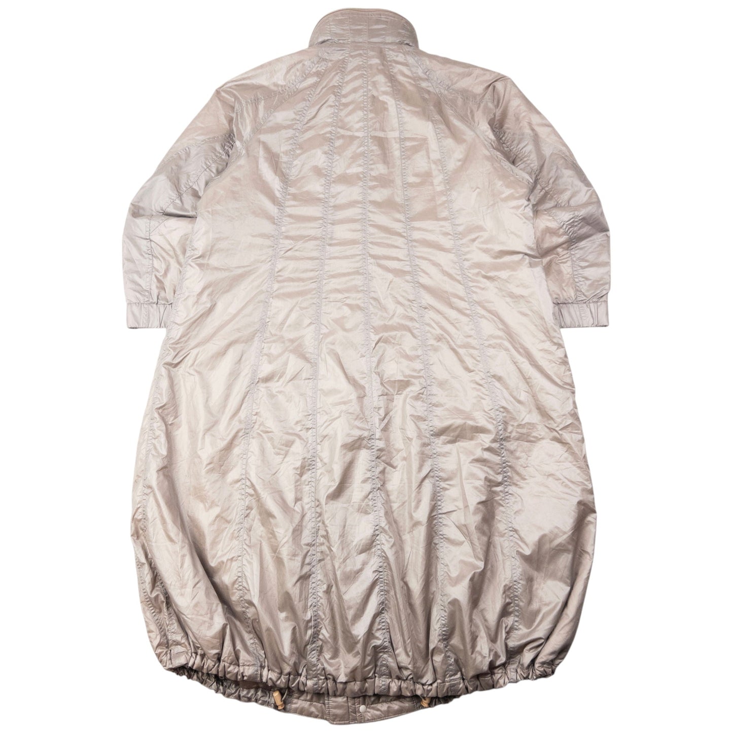 Vintage 2000s Issey Miyake Parachute Zip Up Rain Jacket Size L | Large, Grey