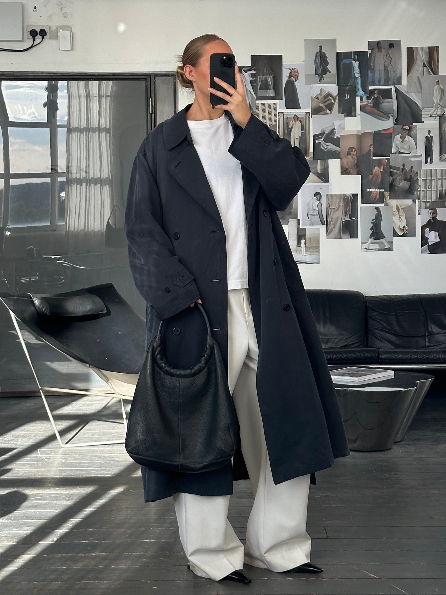 Ralph Lauren 1990s Double Breasted Belted Trench Coat - XXL