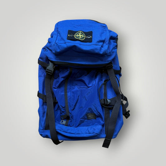 AW/14 Stone Island x Porter Yoshida 80th Anniversary Backpack | O/S, Blue