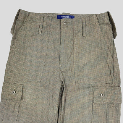 Junya Watanabe SS04 Houndstooth Prisoner Cargo’s - M