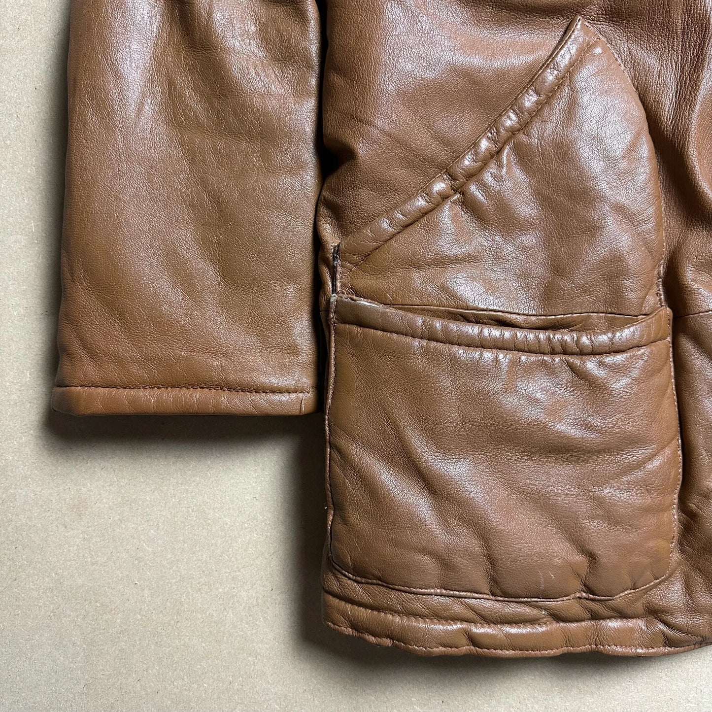 A/W1980 C.P. COMPANY Leather Cameraman Jacket