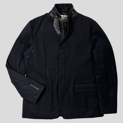 Prada Sport 2007 Wool + Leather Modular Padded Blazer Jacket - IT54 (L) | Default Title, Navy
