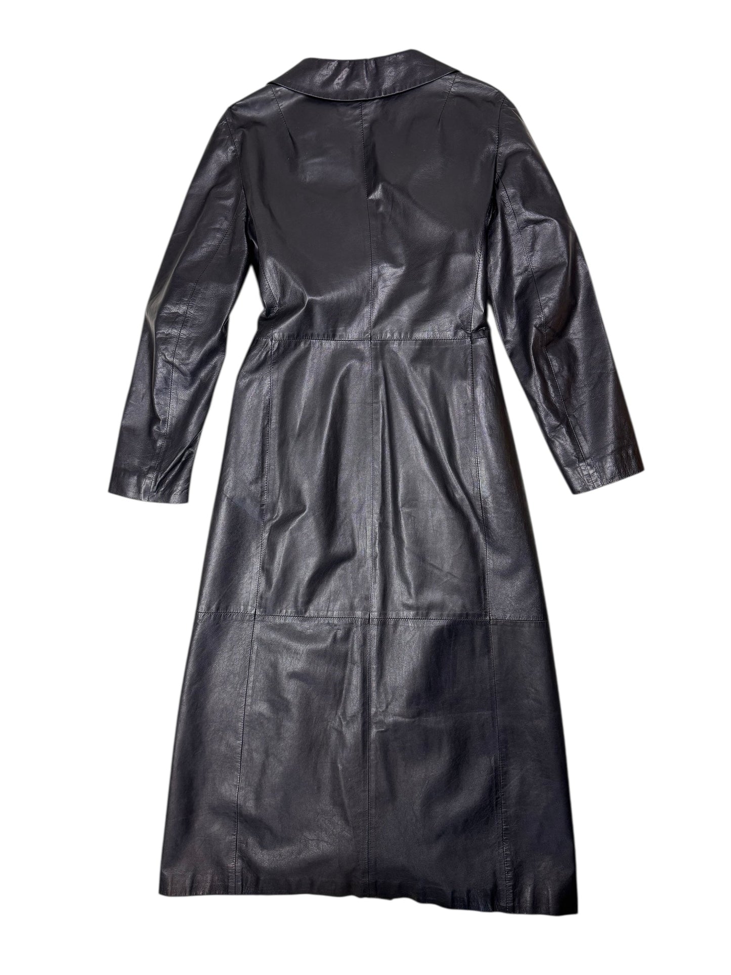 Dolce & Gabbana 1990s leather trench coat | Black, Black