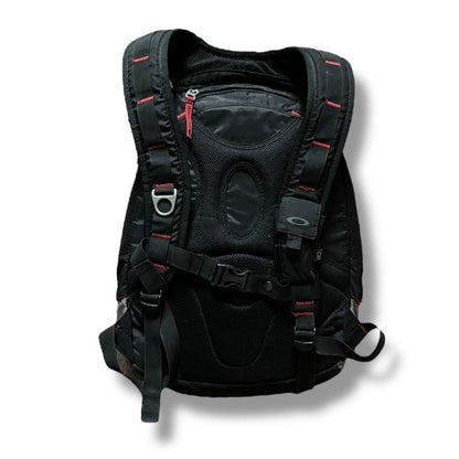 2000's Oakley Tactical Field Gear Backpack | O/S, Red