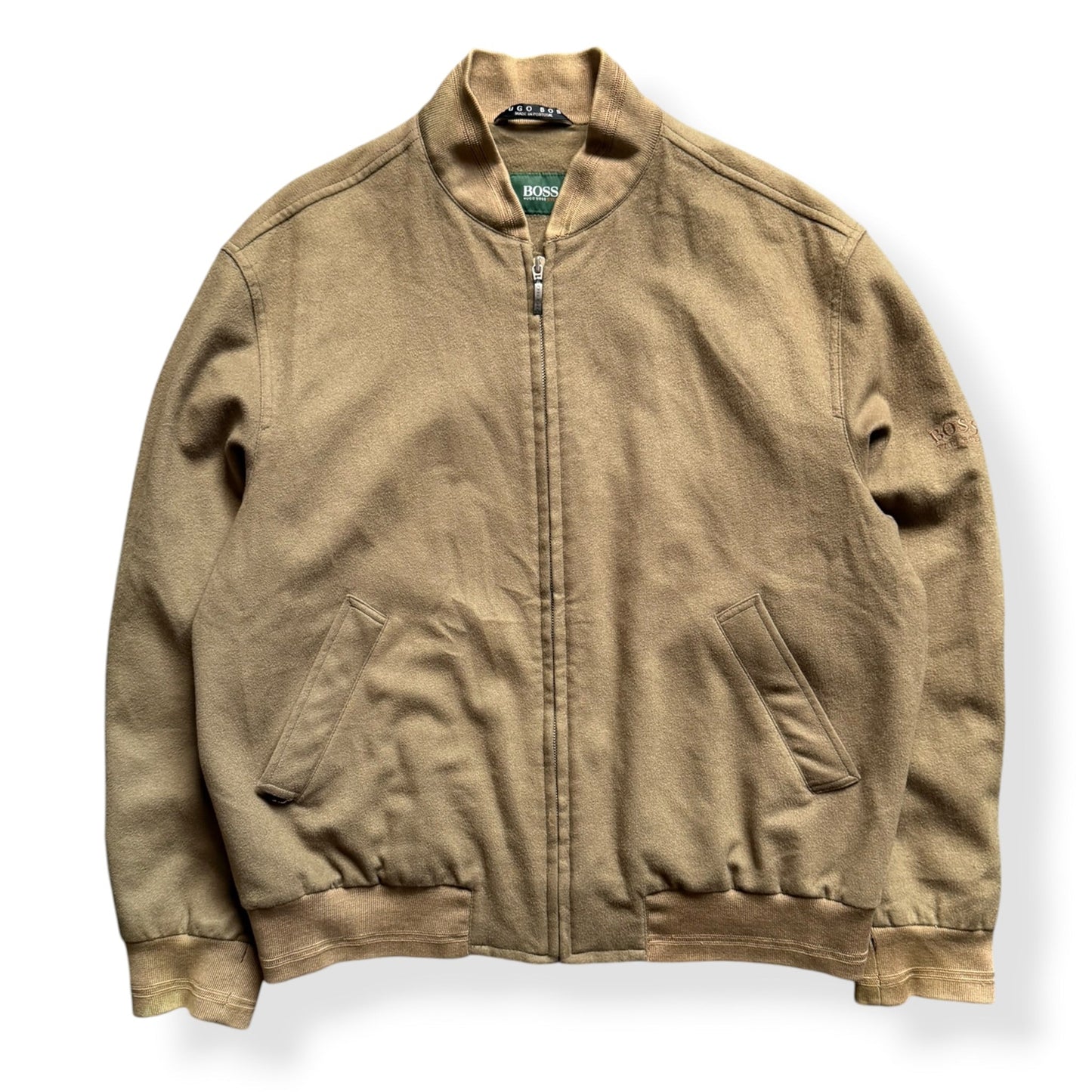 1990's Hugo Boss Loro Piana Cashmere Bomber (L) | Default Title, Red
