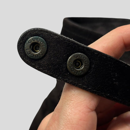 Gucci by Tom Ford FW03 Suede Leather Western Work Jacket - IT52 (M/L)