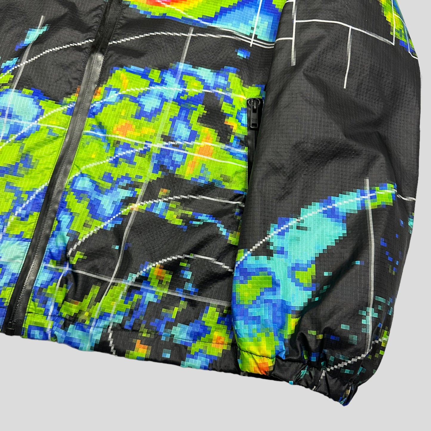 Prada Milano SS17 Radar Nylon Ripstop Jacket - M (L) | Medium, Multicolour