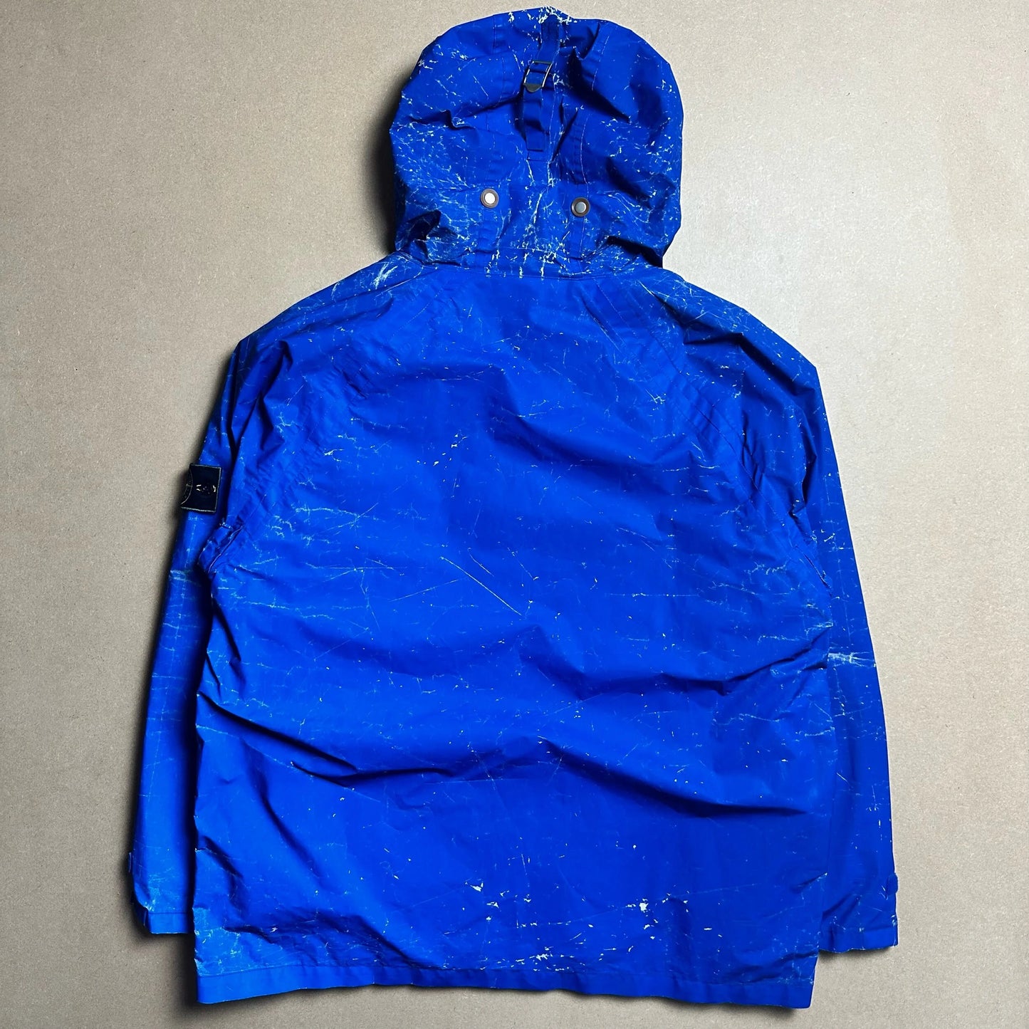 A/W1992 Balaclava Azure Blue Reflective Parka