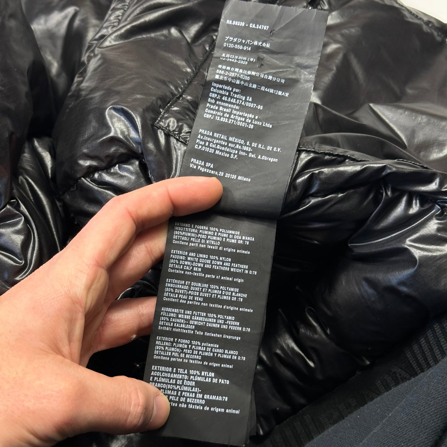 Prada Milano 2016 Nylon Ripstop Goose Down Puffer Gilet - IT48 (M)