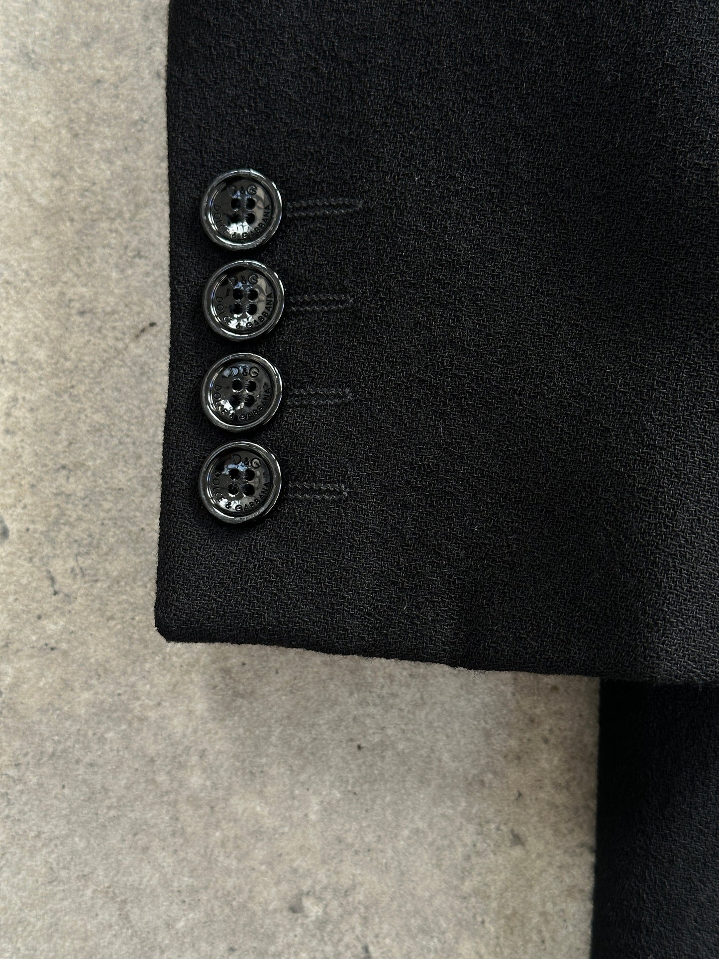 Dolce & Gabbana D&G Pure Wool Single Breasted Coat - M