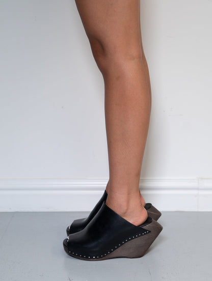 RICK OWENS CLOGS (EU 38) | DEFAULT TITLE, Black