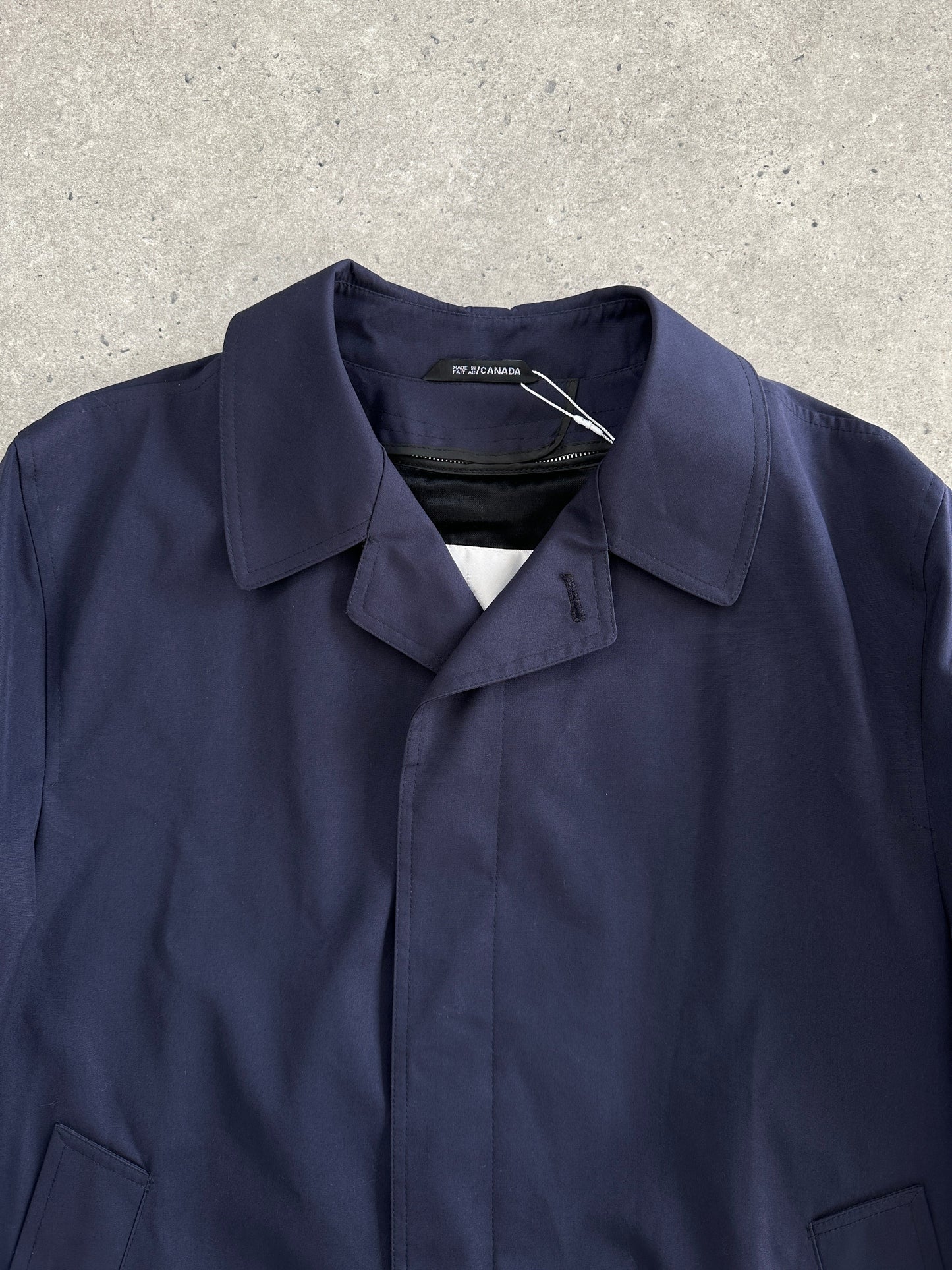 London Fog Concealed Placket Trench Coat - XL