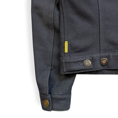 1990's Armani Jeans Trucker Jacket (M) | Medium, Navy