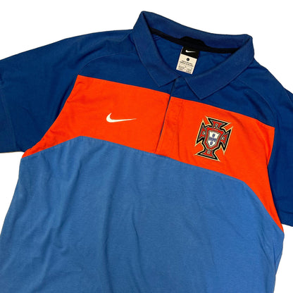 Nike 2009 Porugal Polo In Blue ( L )