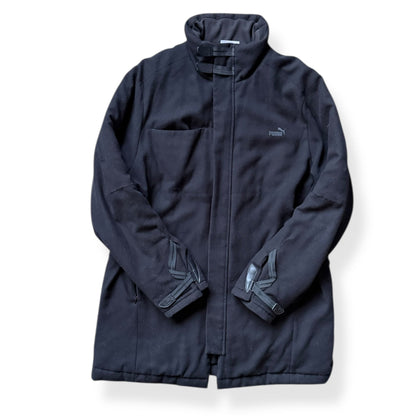 2004 Puma Mostro Wool Long Jacket  (XL) | Default Title, Black