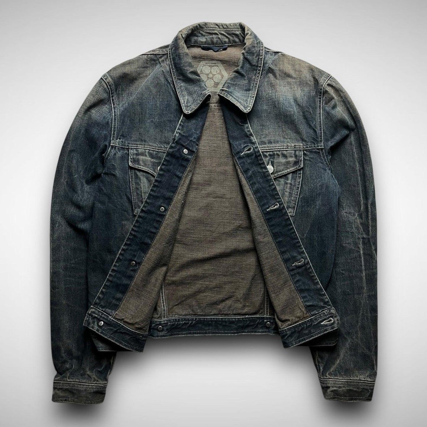 Kenzo Dark Wash Denim Jacket (2000s)