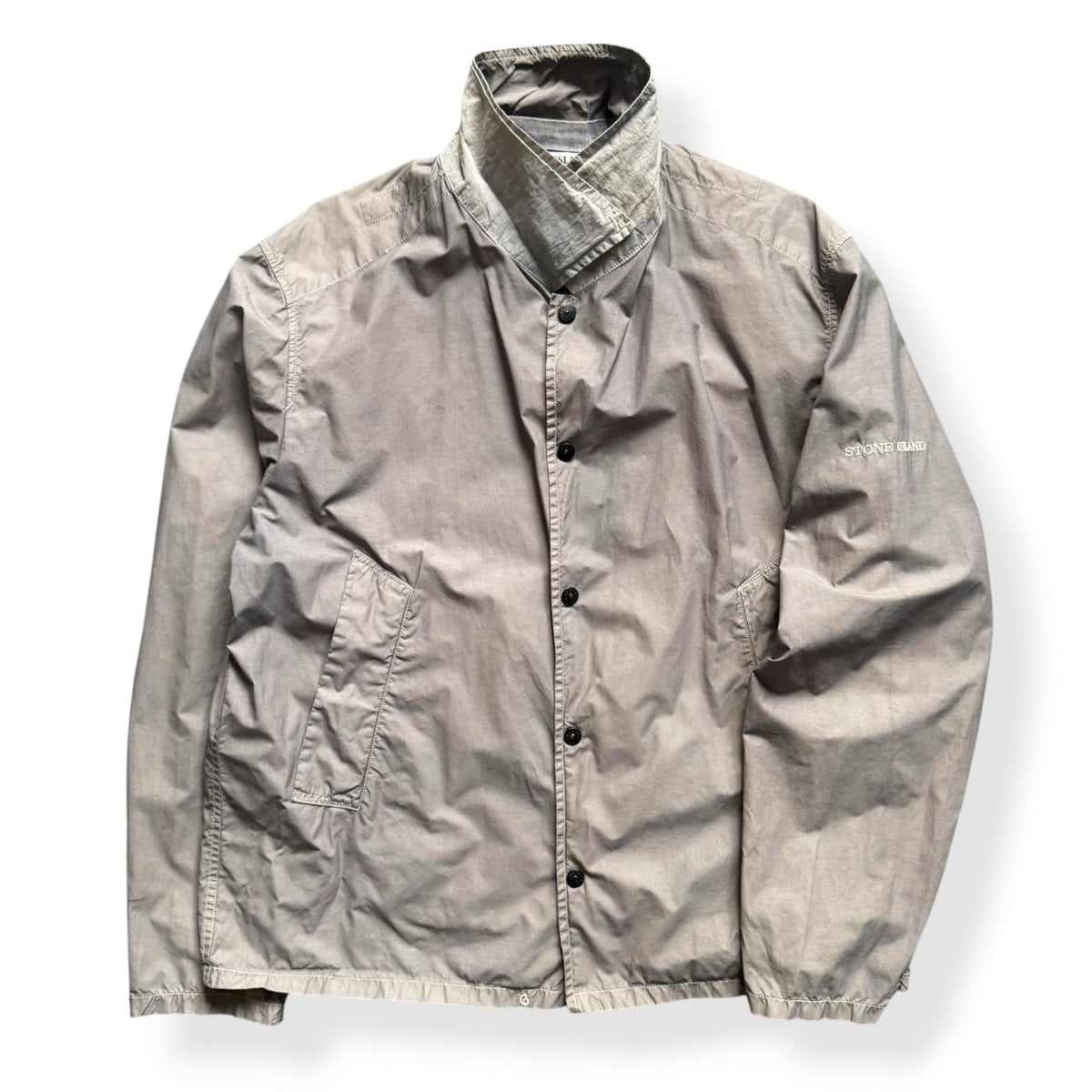 SS2002 Stone Island Lightweight Buttoned Jacket (L) | Large, Multicoloured