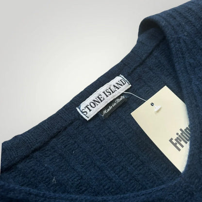 Stone Island AW/95 V-neck Wool Knit L