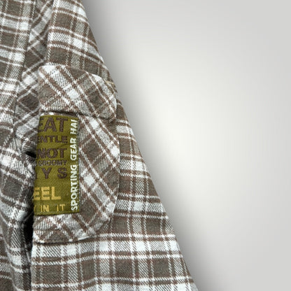 90s Hai Sporting Gear by Issey Miyake Plaid Check M