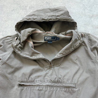 Ralph Lauren RARE 1990s 1/4 zip technical ripstop jacket (M)